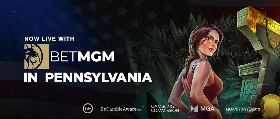 Play’n GO announces expansion of BetMGM partnership with Pennsylvania launch